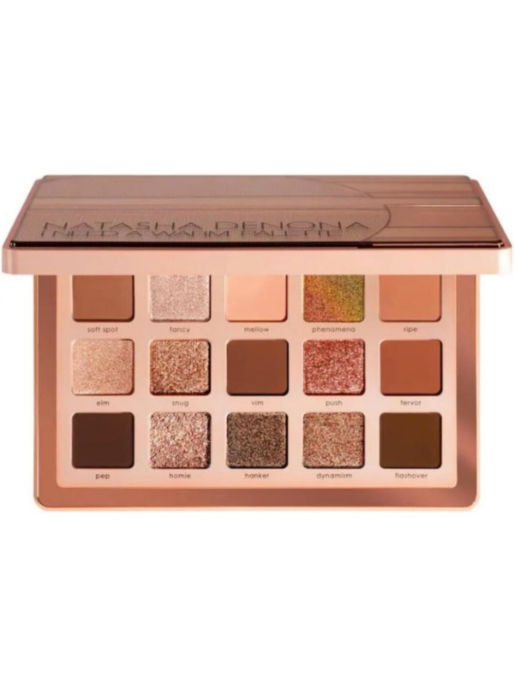 Warm Eyeshadow Palette - 18 Shades, Highly Pigmented, Versatile for Everyday